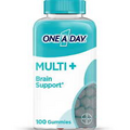 One A Day MULTI+ Brain Support Gummy Multivitamin, 100 Count