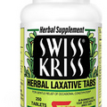 Swiss Kriss Herbal Laxative Tablets, Gentle & Natural Laxatives for Constipation