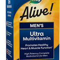 Nature'S Way Alive! Men'S Daily Ultra Multivitamin, High Potency Formula, Promot