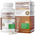 Probiotic 50 Billion CFU Plus Prebiotic Digestive Immune, 60 Vegetarian Capsules