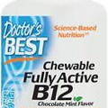 Doctors Best Chewable Fully Active B12 For Memory & Circulation 1000mcg 60 Tabs