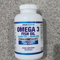 OMEGA 3 FISH OIL HIGH EPA DHA Triple Strength Burpless 120 CT Arazo Nutrition