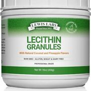 Lewis Labs Granules Supplement Natural Lactation Support Soy Lecithin Powder