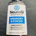 LifeSeasons NeuroQ Brain Health Memory & Focus Neuroprotective Formula 60 Count