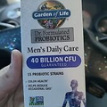 Garden of Life 40 Billion CFU Men's Daily Care Probiotics