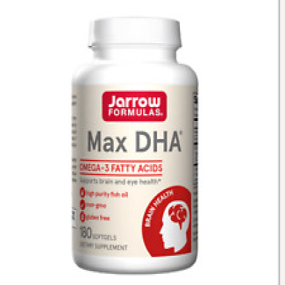 Jarrow High Purity Fish Oil Max DHA 180 Softgels