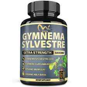 Organic Gymnema Sylvestre Extract Capsules Blended with Turmeric Curcumin