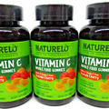 NATURELO Vitamin C with Organic Acerola Cherry Extract 180 Count Total