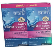 Mommys Bliss Baby Constipation Ease + Prebiotics 2 PK - 4 fl oz (ea) Exp 04/2025