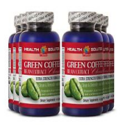 Cayenne Pepper GREEN COFFEE CLEANSE 400mg cardiovascular support 6 Bottles