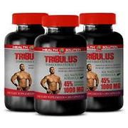 Testosterone Booster - TRIBULUS TERRESTRIS 1000MG 3 Bottles 300 Capsules