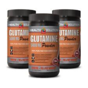 bcaa supplement - GLUTAMINE POWDER 5000mg - pre and post workout 3B