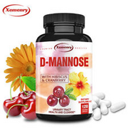 D-Mannose 1400mg - with Hibiscus & Cranberry - Urinary Tract Cleanse Supplements