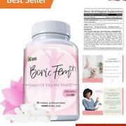 Boricfem Vaginal Suppositories - Restore pH Balance - 30 Servings - Odor Relief