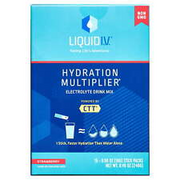 Liquid I.V. Hydration Multiplier Electrolyte Powder Packet Drink Mix, Strawberry
