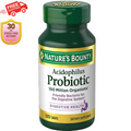 Acidophilus Probiotic Nature's Bounty Supplement Digestive Health 120 Tablets