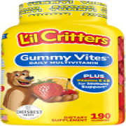 L’il Critters Gummy Vites, Multivitamin for Kids, 190 Gummies, Cherry/Strawberry