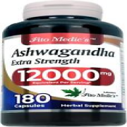 Ashwagandha Capsules Max Strength 12000mg For Stress Anxiety Mood Immune 180ct