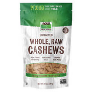 NOW FOODS Cashews, Whole, Raw & Unsalted - 10 oz