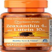 Puritan's Pride Zeaxanthin 4mg with Lutein 10mg  60 Softgels