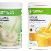 HERBALIFE Formula 1 Shake - Mango Flavor (500 gm) With Shake Mate (500 gm)