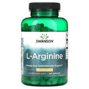 2 X Swanson, L-Arginine , 500 mg , 200 Capsules