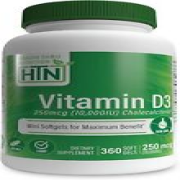 Vitamina D3 10,000 Iu 250 Mcg Colecalciferol | Mini Capsulas Blandas