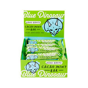 ^ Blue Dinosaur Snack Cacao Mint Bar 45g x 12 Bars