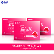 3 xYanhee Gluta AlphaX Dietary Supplement Whitening Nourish Skin 10 tabs