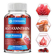 Astaxanthin - Promotes Cardiovascular,Joint & Eye Health, Accelerates Metabolism