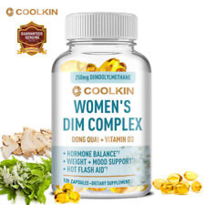 DIM Complex for Women -Dong Quai Root, BroccoRaphanin -Promotes Estrogen Balance
