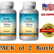 Acetyl L-Carnitine Capsule 1500mg Pack Of 2 Unlocking Mental Clarity By Sunlight