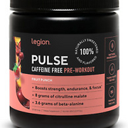 LEGION Pulse Pre Workout Supplement - All Natural Nitric Oxide Preworkout Drink