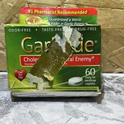 Garlique Cholesterol's Natural Supplement  Caplets 60 ct. *OPEN, DAMAGE BOX*
