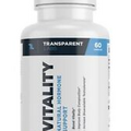 Transparent Labs Vitality Natural Hormone Support 60ct Exp25+ #6725