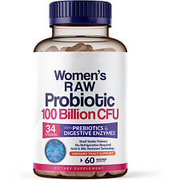 Women's RAW Probiotic ULTRA PROBIOTIC 100 Billion CFUs 60 capsule