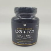 Sports Research  Plant Based Vitamin D3 + K2, 160 Veggie Softgels
