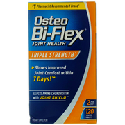 2 Pack Osteo Bi-Flex Triple Strength Coated Tablets, 120 Ct