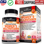 Daily Multivitamin for Women 50 & over – Memory Support Supplement – Promotes St