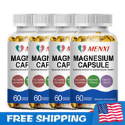Magnesium Capsules Complex Capsules Glycinate Citrate Malate Oxide For Adults US