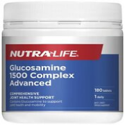 New NUTRALIFE Glucosamine 1500 Complex Advanced 180 Tablets Nutra Life