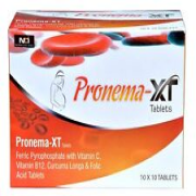 Pronema XT(iron with vitamin c for pregnancy,kidney patient and bright skin heal