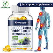 Glucosamine Chondroitin Turmeric & MSM 2100mg - Joint Support, Anti Inflammatory