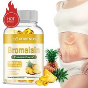 Bromelain 500mg - Antioxidant,Digestive Support,Gut Health,Immune System Support