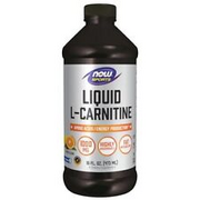 NOW Sports Nutrition L-Carnitine Liquid 1000 mg Highly Absorbable Citrus 16-O...