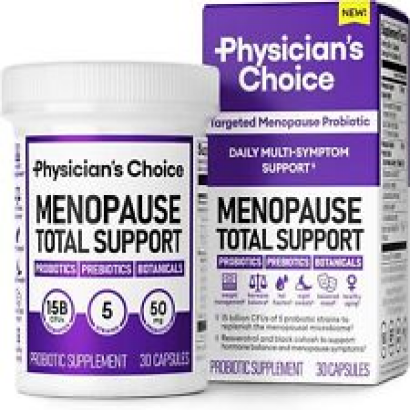 Physician's Choice Menopause Probiotic Supplement,Supports Hormone Balance,30ct