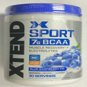 Xtend Sport 7G BCAA Muscle Recovery Blue Raspberry - 30 Servings FREE SHIPPING!!
