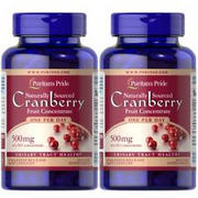 Puritan's Pride One A Day Cranberry Capsules Twin Pack 240 Total Count
