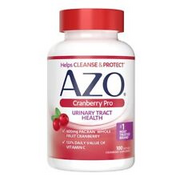 AZO Cranberry Pro Urinary Tract Health Supplement 600mg PACRAN 1 Serving = 1 ...