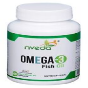 Nveda Omega 3 Fish Oil 1000 mg Omega 3 With 180 mg EPA 120 mg DHA (60 Softgels)